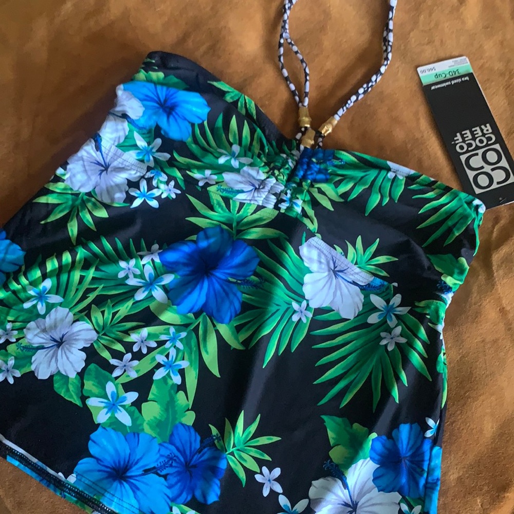 Bra sized Tankini top swimwear